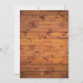 Invitation Fête d'anniversaire du tir à l'arc (Dos)