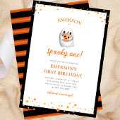 Invitation Fête d'anniversaire d'un Halloween éffrayant