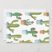 Invitation Fête d'anniversaire Editable Cute Photo (Dos)