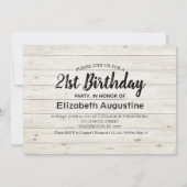 Invitation Fête d'anniversaire Elégant succulent Plantes en b (Dos)