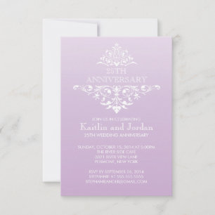 Invitation Fête d'anniversaire élégante avec une touche de la