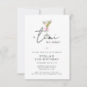 Invitation Fête d'anniversaire élégante un peu plus âgée (Devant)