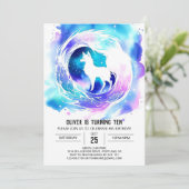 Invitation Fête d'anniversaire en ligne Fox (Debout devant)