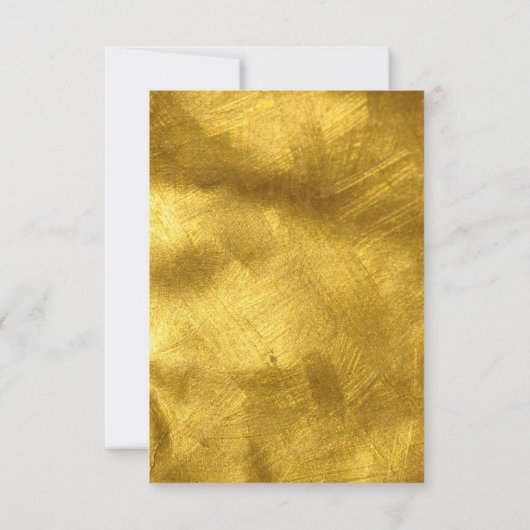 Invitation Fête d'anniversaire Eucalyptus Vert Or Forêt (Dos)