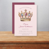 Invitation Fête d'anniversaire Fairytail princess