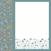 Invitation Fête d'anniversaire fantaisiste Bohème couleur fle