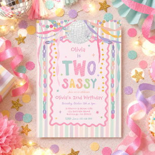 Invitation Fête d'anniversaire fantaisiste et impertinente de