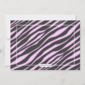 Invitation Fête d'anniversaire fascinante du bonbon 16 à (Dos)