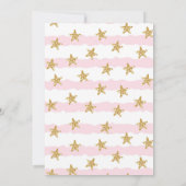 Invitation Fête d'anniversaire Flamant rose Watermelon Girl (Dos)