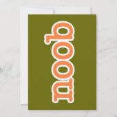 Invitation Fête d'anniversaire - Gamer drôle de Noob (Dos)