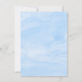 Invitation Fête d'anniversaire garçon éléphant tout numéro (Dos)