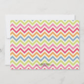 Invitation Fête d'anniversaire Girly florale moderne (Dos)