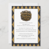 Invitation Fête d'anniversaire gothique et ensorcelante sous (Devant)