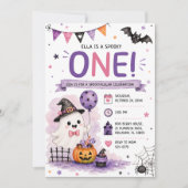 Invitation Fête d'anniversaire Halloween Spooky One (Devant)
