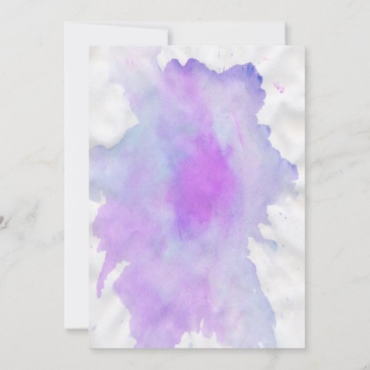 Invitation Fête d'anniversaire heureuse d'une fille neutre an (Dos)