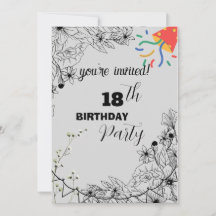 fête d'anniversaire invitée