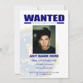 Invitation Fête d'anniversaire la plus Recherchée (Devant)