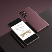 Invitation Fête d'anniversaire libellule