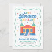Invitation Fête d'anniversaire Maison à Ressort (Devant)