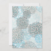 Invitation Fête d'anniversaire moderne et tendance (Dos)