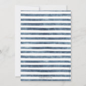 Invitation Fête d'anniversaire moderne nautique Voilier (Dos)