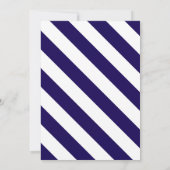 Invitation Fête d'anniversaire nautique - Ancre + Crabe (Dos)