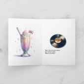 Invitation Fête d'anniversaire Neon "Allons en discothèque" (Intérieur)