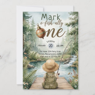 Invitation Fête d'anniversaire Ofishally One Boy