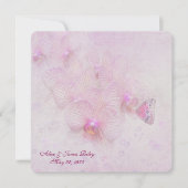 Invitation Fête d'anniversaire papillon (Devant)