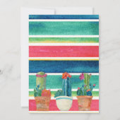 Invitation Fête d'anniversaire pas comme les autres Cactus de (Dos)