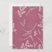 Invitation Fête d'anniversaire personnalisée Winter ONEderlan (Dos)