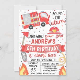 Invitation Fête d'anniversaire personnelle