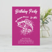 Invitation Fête d'anniversaire-Poisson (Debout devant)