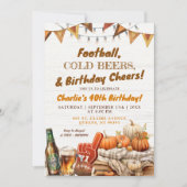 Invitation Fête d'anniversaire pour adultes (Devant)