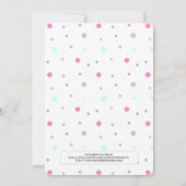 Invitation Fête d'anniversaire pour enfants Teddy Bear d3 (Dos)