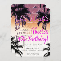 Fête d'anniversaire pour filles à Las Vegas en été