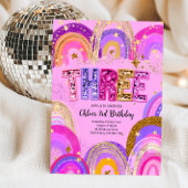 Invitation Fête d'anniversaire pour filles de 3 ans