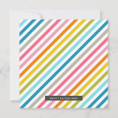 Invitation Fête d'anniversaire pour garçons avec expérience d (Dos)