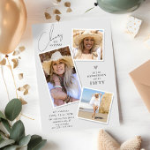 Invitation Fête d'anniversaire pour les 3 ans