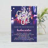 Invitation Fête d'anniversaire pour les filles (Debout devant)