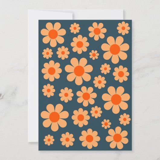 Invitation Fête d'anniversaire Retro Super (Dos)