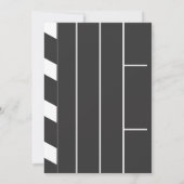 Invitation Fête d'anniversaire soirée cinéma pour garçons (Dos)