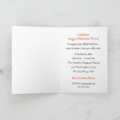 Invitation Fête d'anniversaire - Sorcière d'automne Invitatio (Intérieur)