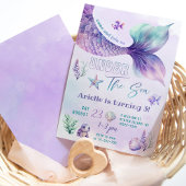 Invitation Fête d'anniversaire sous la mer