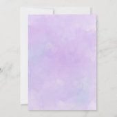 Invitation Fête d'anniversaire sous la mer (Dos)