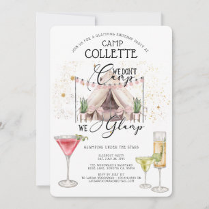 Invitation Fête D'Anniversaire Sous Les Étoiles