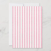 Invitation Fête d'anniversaire Spa pour filles (Dos)