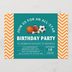 Invitations Du Football Anniversaires Zazzle Be