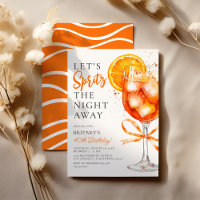 Fête d'anniversaire Spritz la soirée
