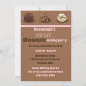 Invitation Fête d'anniversaire superbe de fabrication du (Devant)